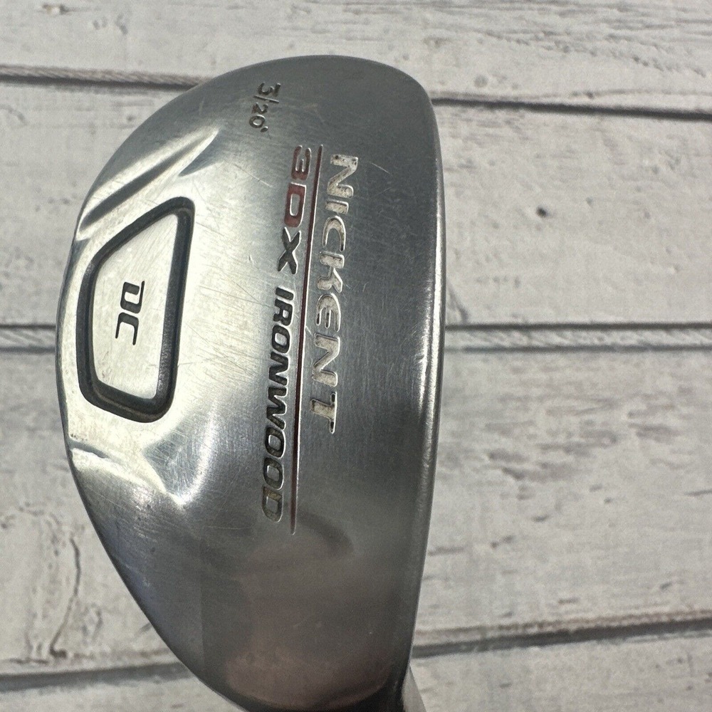 Nickent 3DX Ironwood DC 3 Hybrid 20* UST SR2 75g Reg Graphite Shaft Club Mens RH
